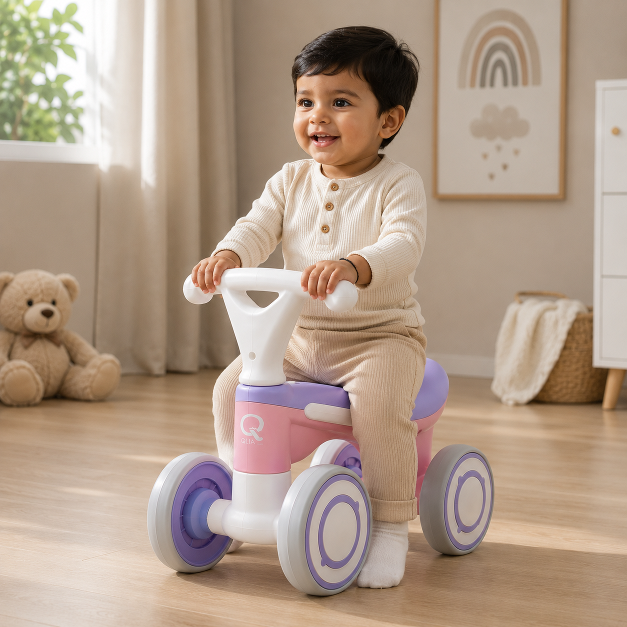 AMBERZ BabyBeam handlebar grip detail