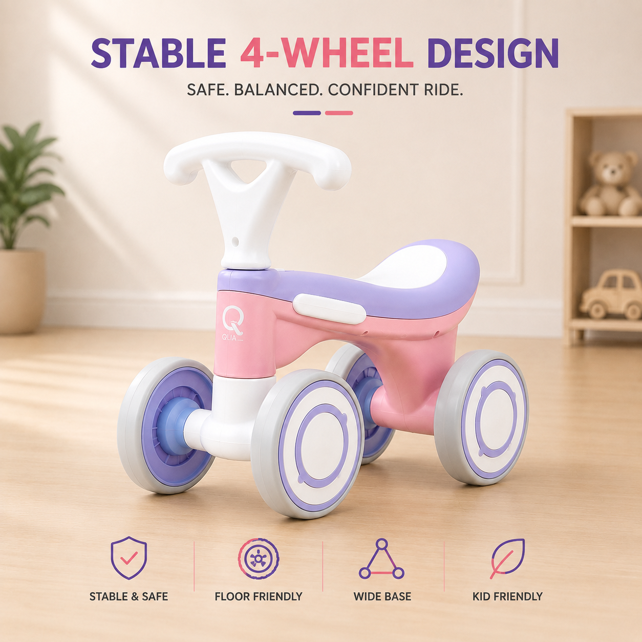 AMBERZ BabyBeam color variant Pink Lavender