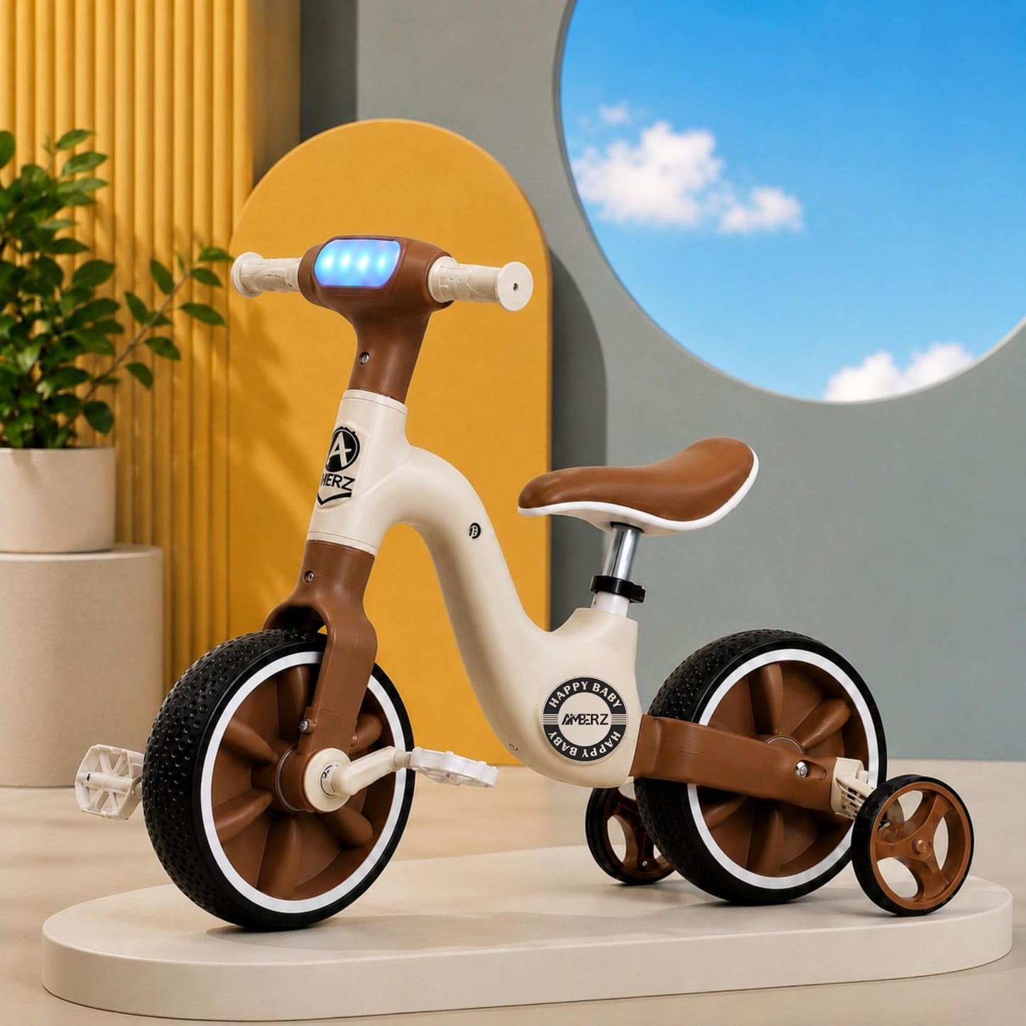 AMBERZ KT-241 smooth rolling wheels